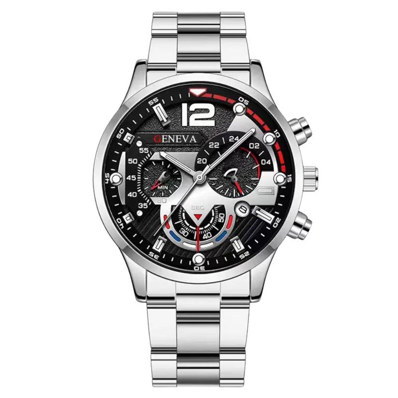 Ventiege Geneva Stainless Steel Watch
